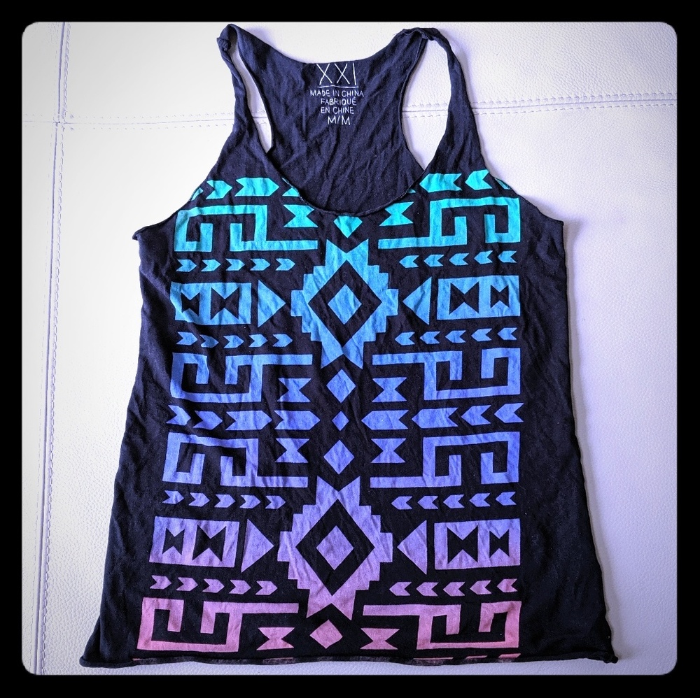 Forever 21 Aztec Concert Tank